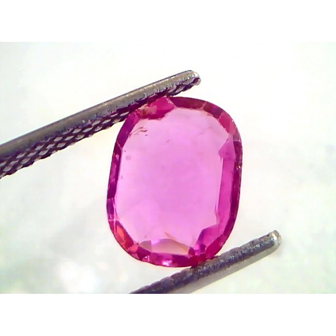 1.50 Ct Unheated Untreated Natural Old Burma Ruby Gemstone *Rare*